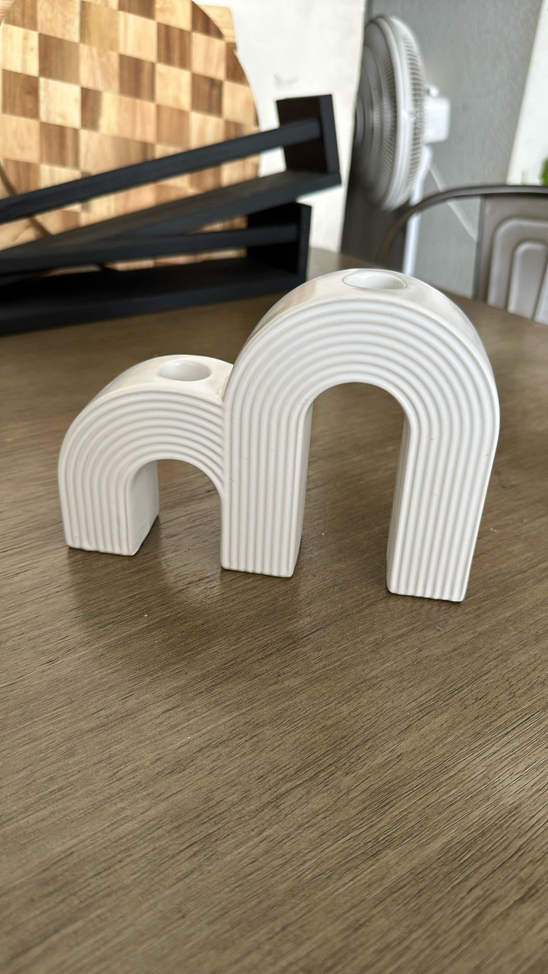 World Market Rainbow Candle Holder