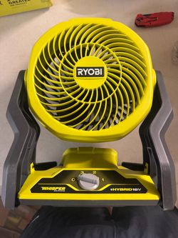 Ryobi 18V Hybrid Fan