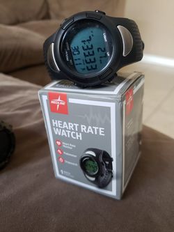HEART RATE WATCH/STOPWATCH/PEDOMETER