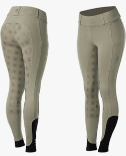 Equinavia Astrid Womens Riding Breeches Full Seat Silicone Phone Pockets (26)