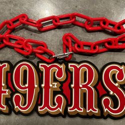 49ers Wood Chain