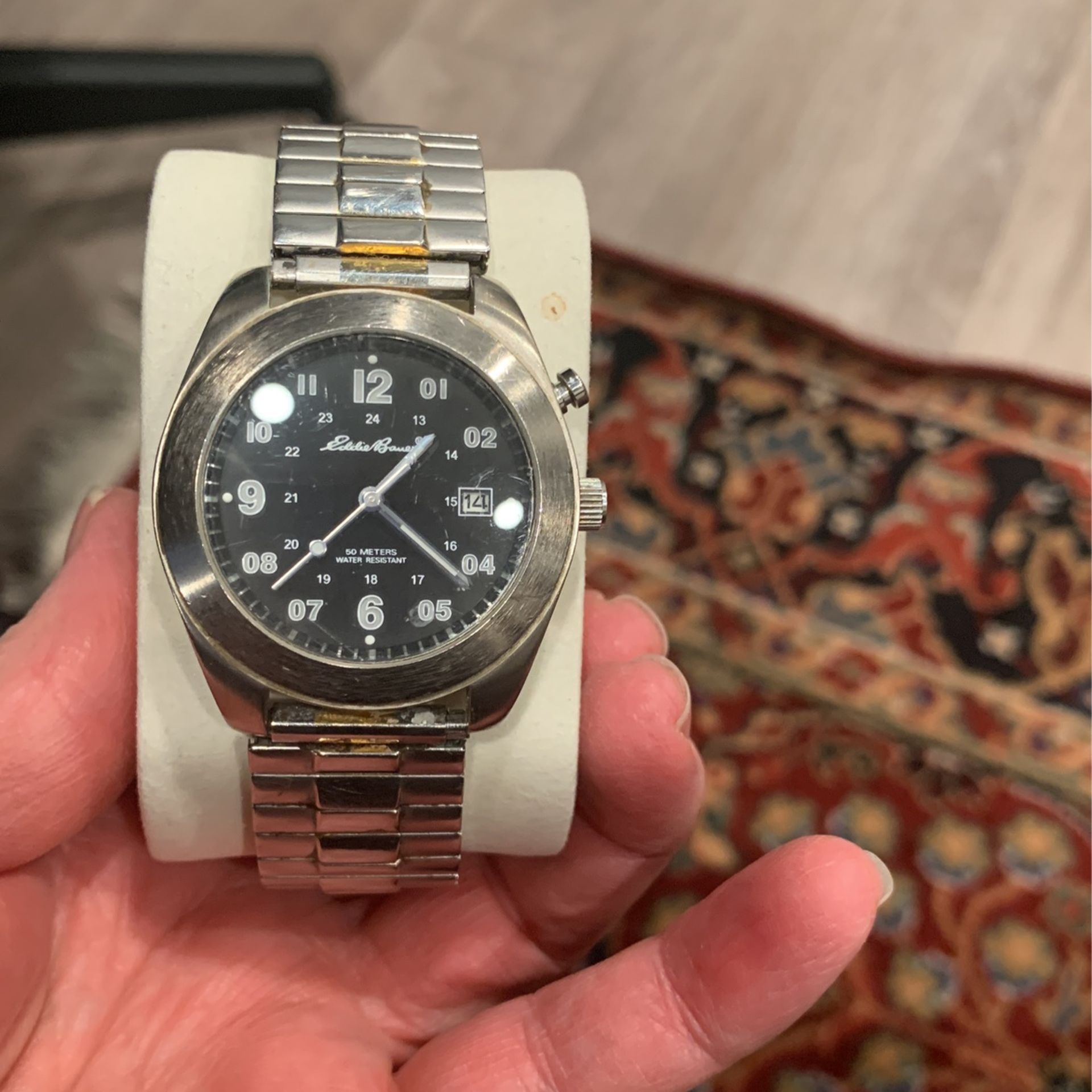 EDDIE BAUER MILITARY LIGHT UP WATCH