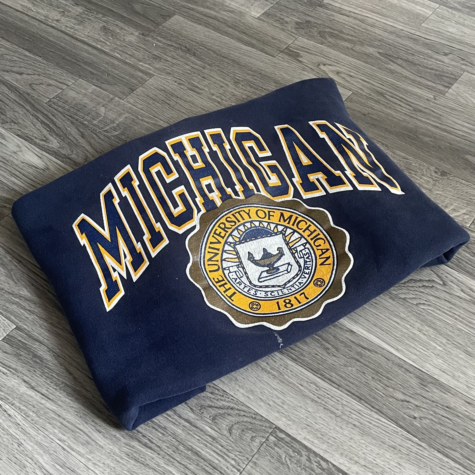 80s Champion University of Michigan crewneck