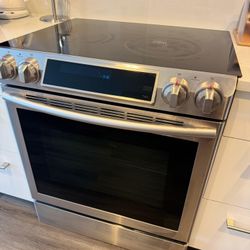 Samsung Electric Range 30 Inches Width