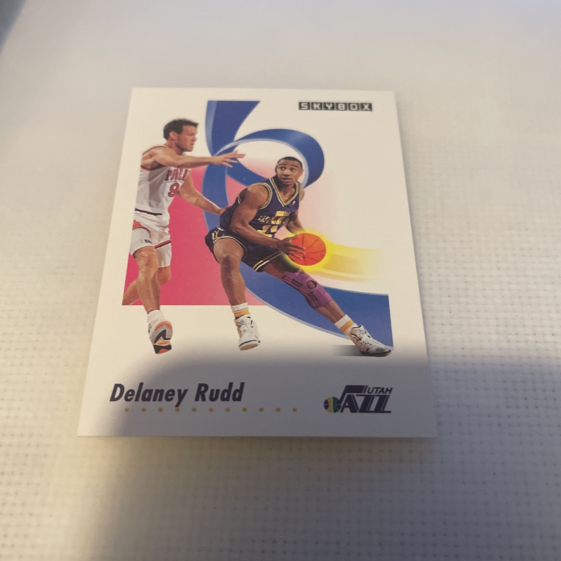 Basketball Skybox 1991 Delaney Rudd #284