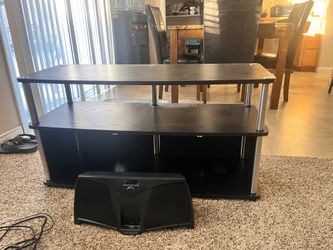 Tv Consol & Kicker Sound Bar 