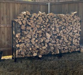 Split oak firewood