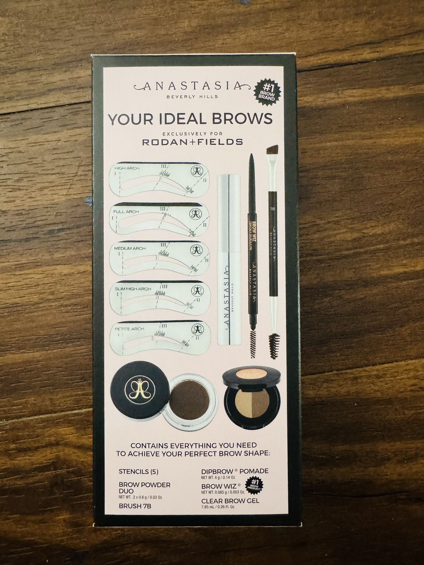 Anastasia Brow Set By Rodan + Fields: Taupe