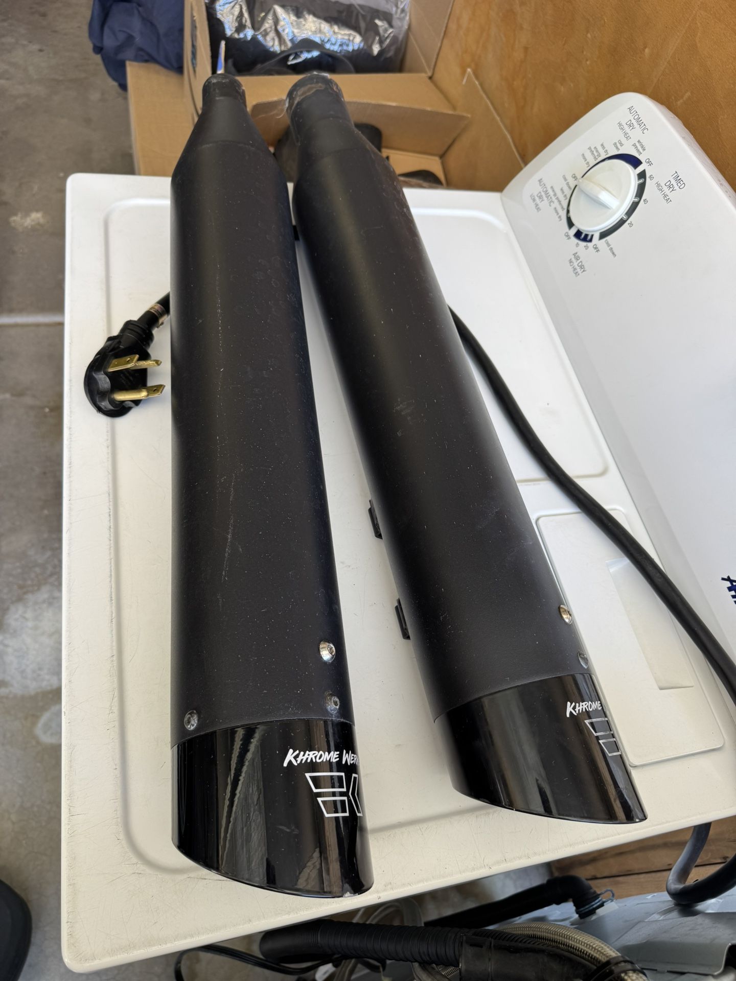 Krome Werkx Exhaust Pipes