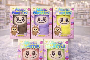 Mochi Monster Plush Keychains – Set of 6