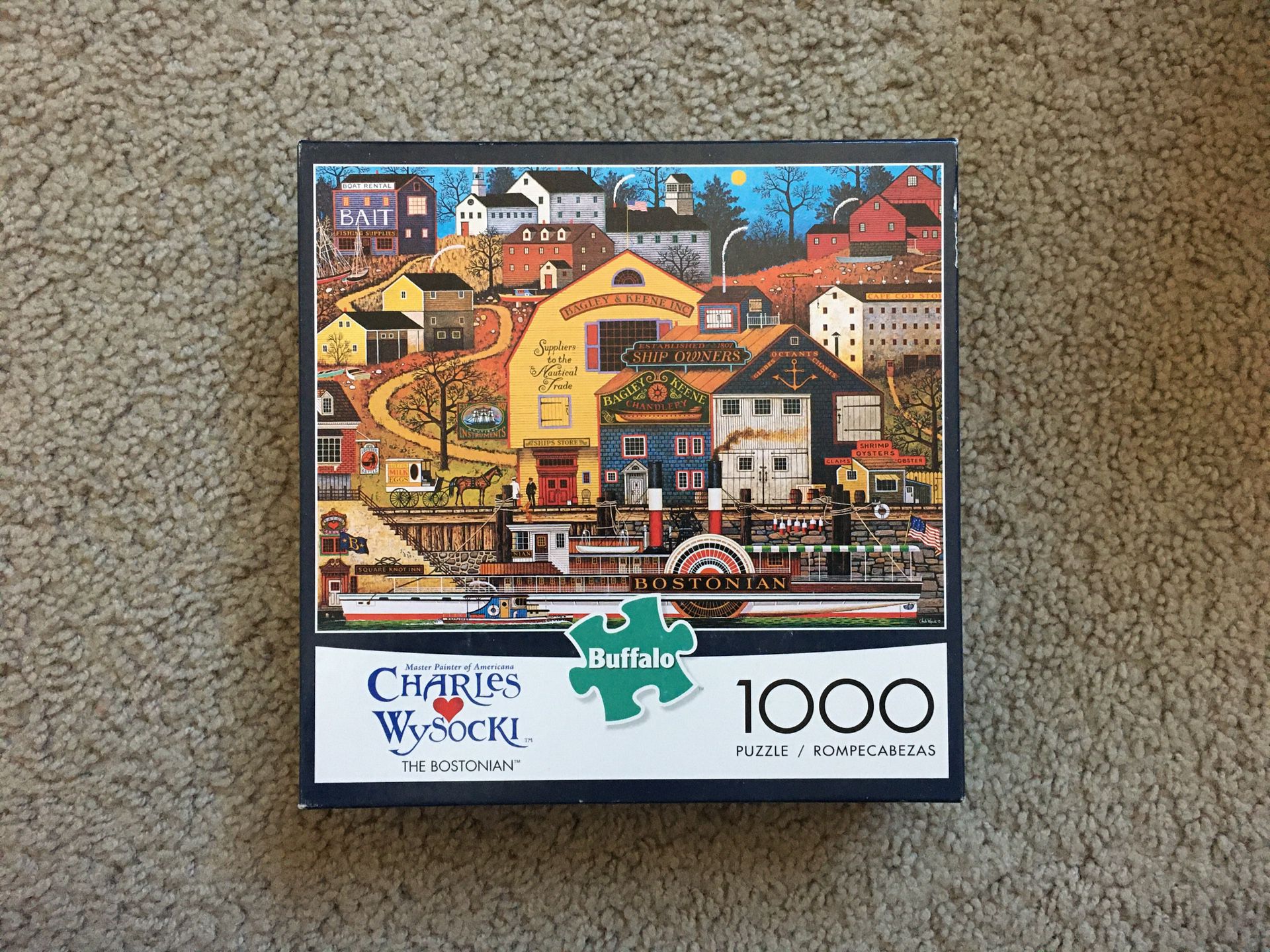 Jigsaw Puzzle THE BOSTONIAN Buffalo NO MISSING PIECES
