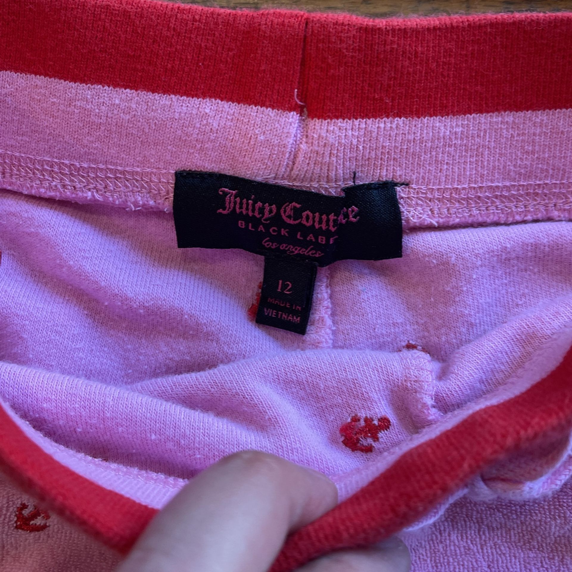 Juicy Couture Kids Set Size 12 Terry
