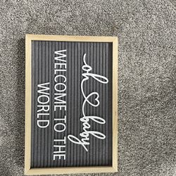 Small Baby Sign