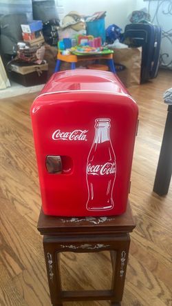 Coke mini fridge portable cooler