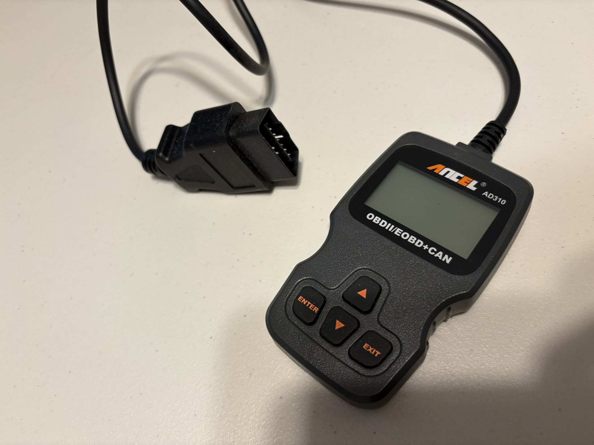 ANCEL AD310 Classic Enhanced Universal OBD II Scanner Car Engine Fault Code Reader CAN Diagnostic Scan Tool-Black