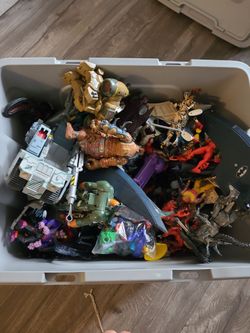 Storage box of toys