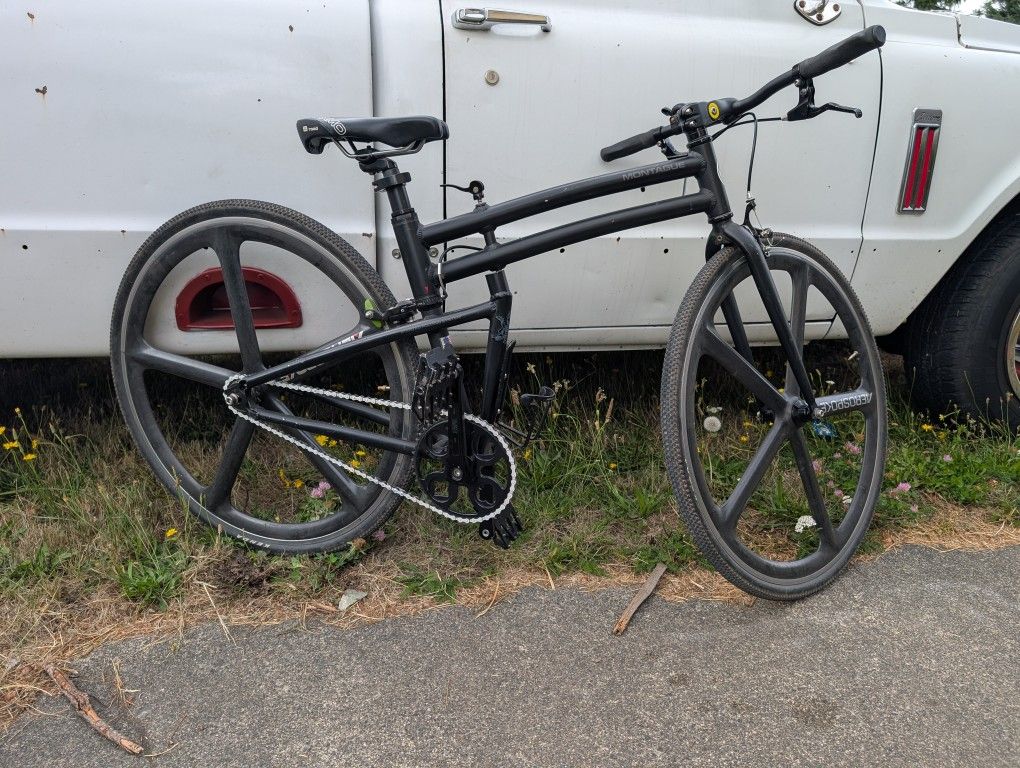 Folding Fixed/Single Speed Bicycle