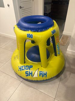Inflatable hoop