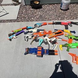 nerf guns lot