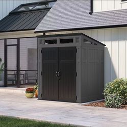 NEW SEALED SUNCAST STORAGE SHED 6X5 FT $500 FIRM NOTHING LESS. PRINCTON PICKUP