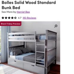 Queen Over Queen Size Bunk Bed