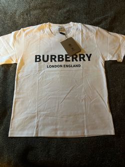 White Burberry t-shirt
