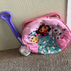 Gabby, Doll Chair And Corn Popcorn Toy