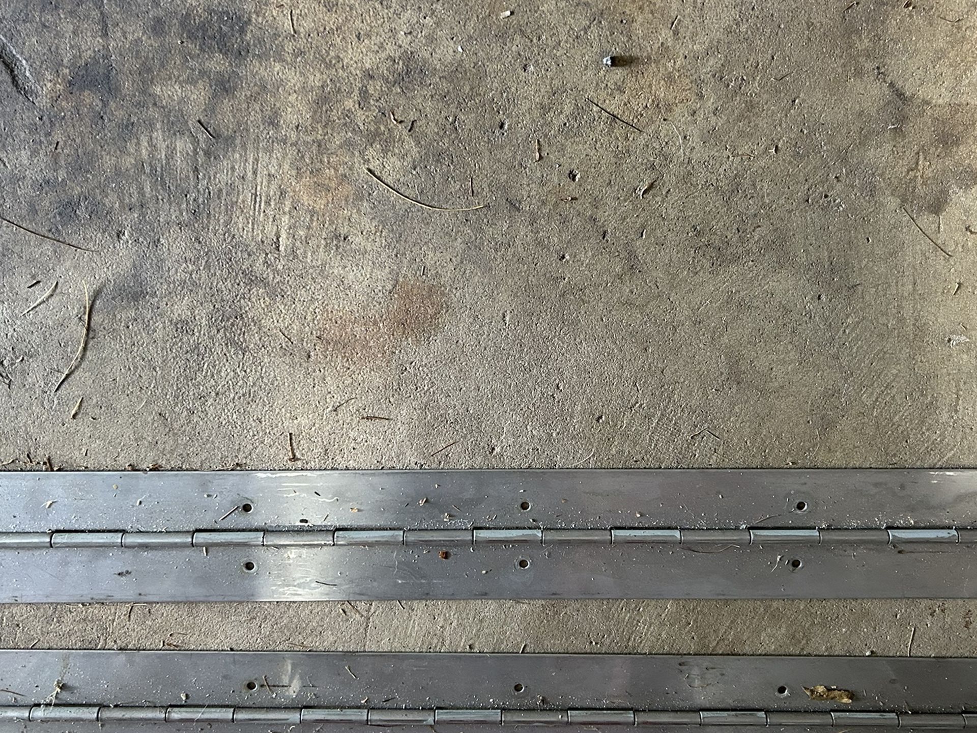 Strap hinges, and brackets