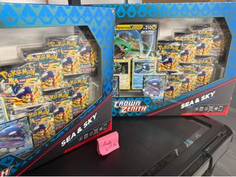 Crown Zenith, 151 and prismatic Pokemon sealed