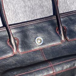 Wilson’s Leather Pelle Studio Black Italian Handbag Purse