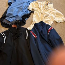Umpire  2 jackets and  3 shirts extra large