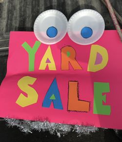 Yard sale today ONLY