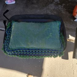 Fancy Crochet Pillow (Washable)