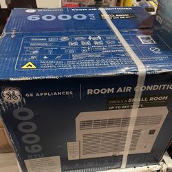GE Small Room Window Air Conditioner, Remote Included (115-Volt, 6000-BTU)