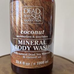 Dead Sea Collection Coconut Mineral Body Wash – Moisturizing & Nourishing – 33.8 fl oz – Free Shipping & Pickup