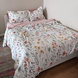 Queen Sized Bed Frame & Mattress