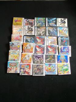 Pokemon Games And 3Ds Games