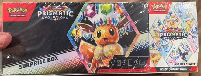 Prismatic Evolutions Sams Club Bundle