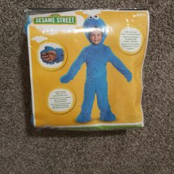 Sesame Street Halloween Costume Cookie Monster