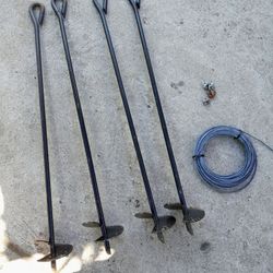 Canopy 4pc Anchor Kit


