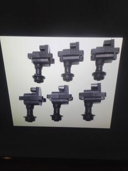 New 6 high performance ignition coils for 1997 to 2000 Skyline R34 vehicle fit in pictures