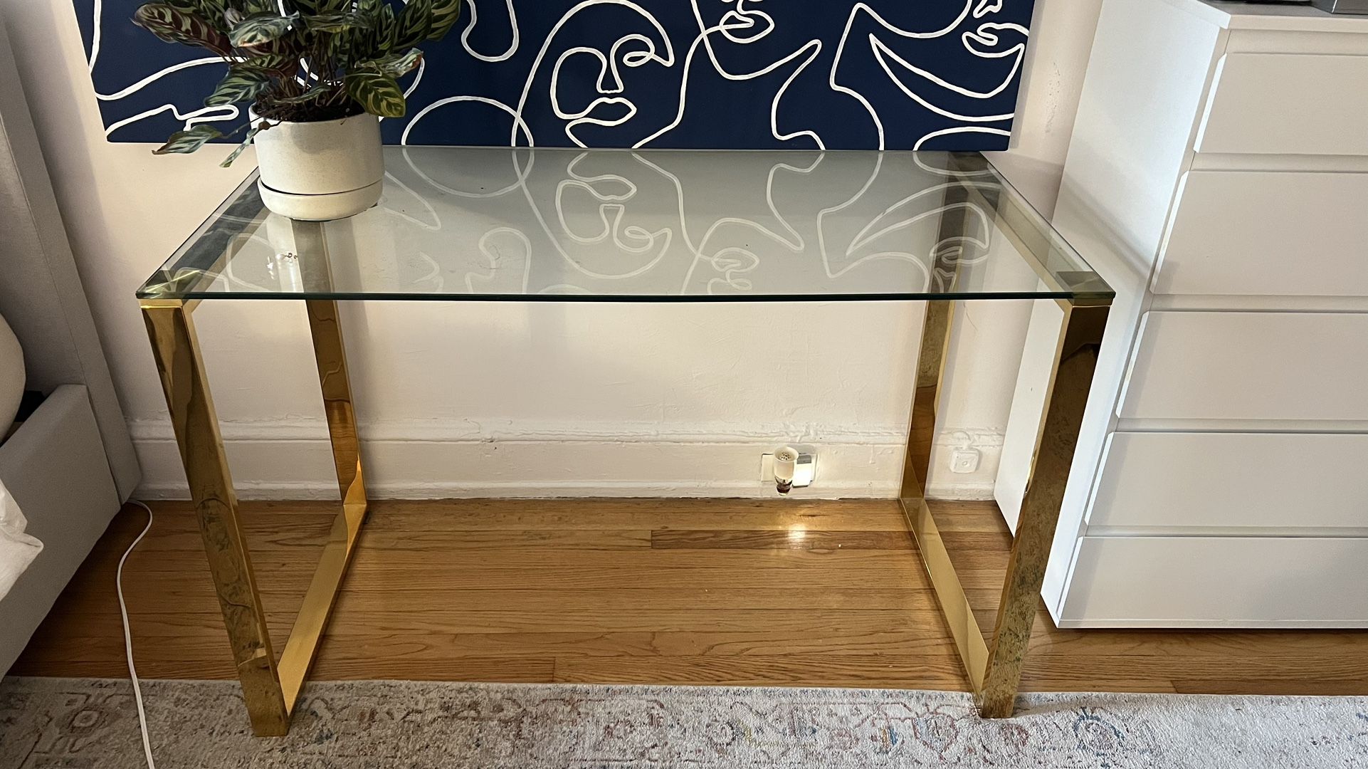 Glass Desk