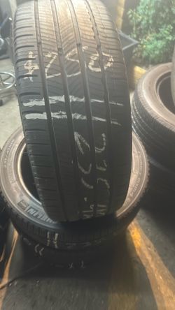 Used Tire Set 225 45 18 Michelin