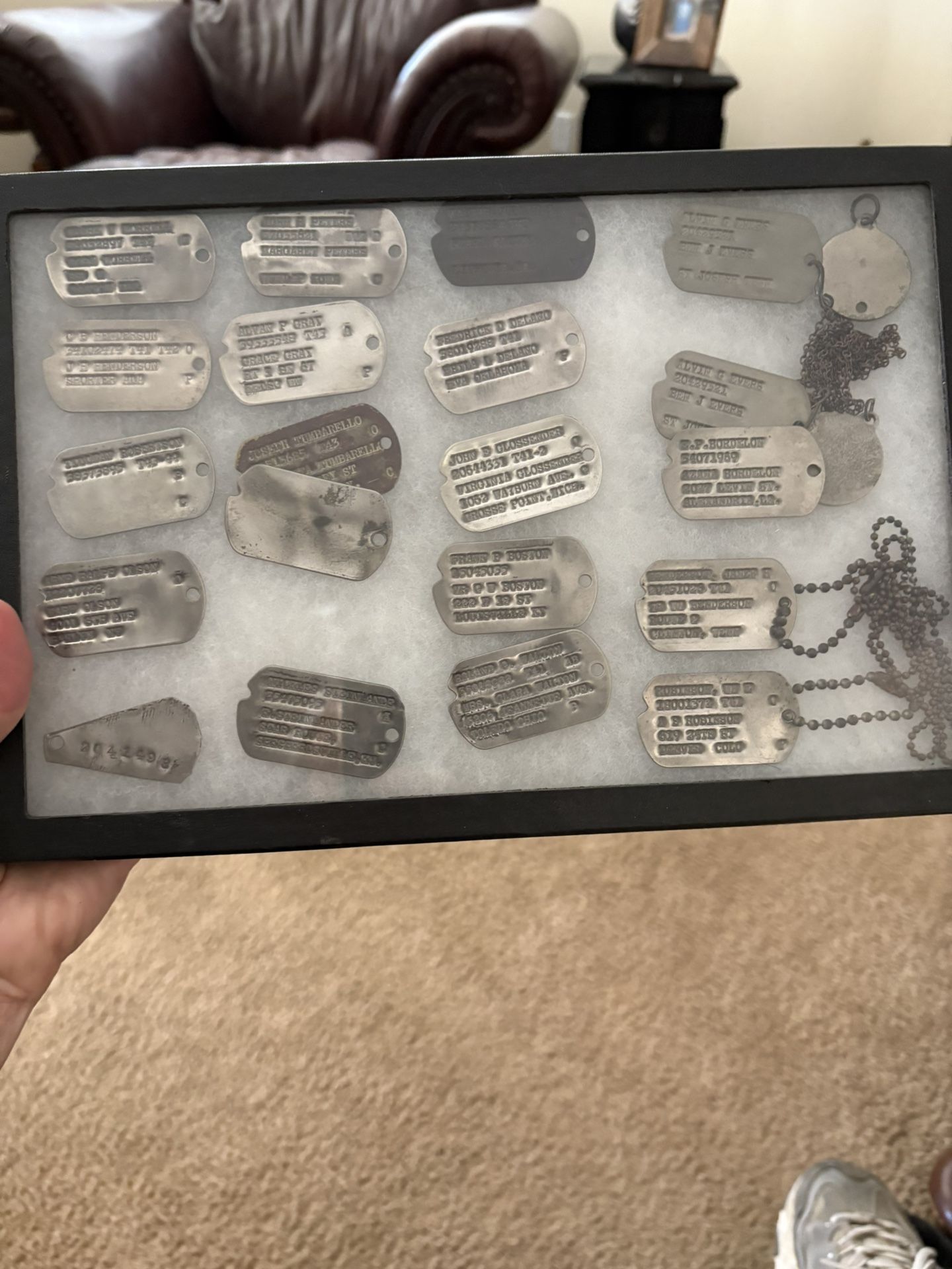 Military Dog Tag Collection
