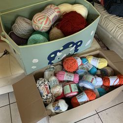 Huge Surplus Of High Quality Yarn! $1-$3 Each
