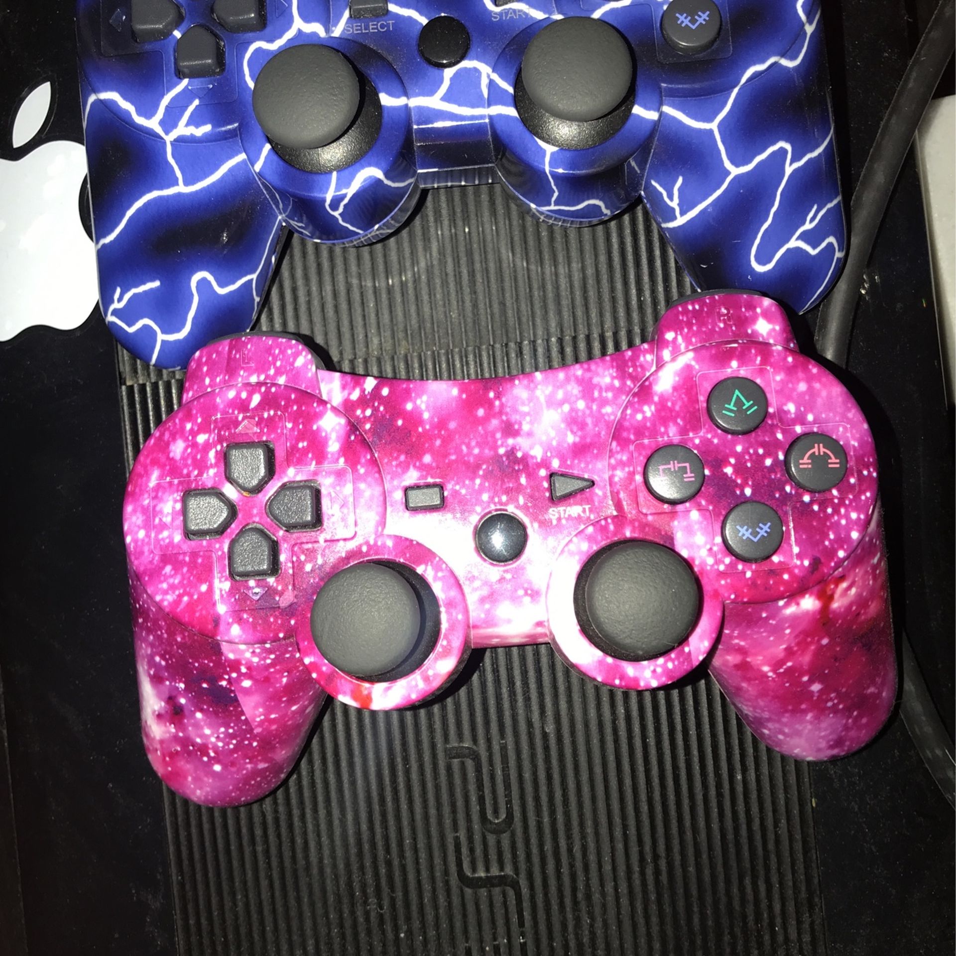Ps3 w/controllers And Games