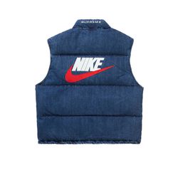 Supreme X Nike Indigo Vest Size Large
