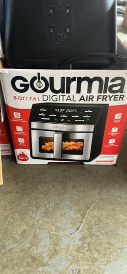 Gourmia 8-Qt Digital Air Fryer (Open Box)