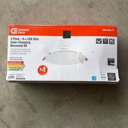 4 Pack Recessed Kit