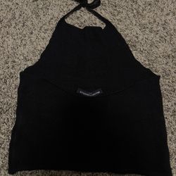 Knit brandy melville halter top